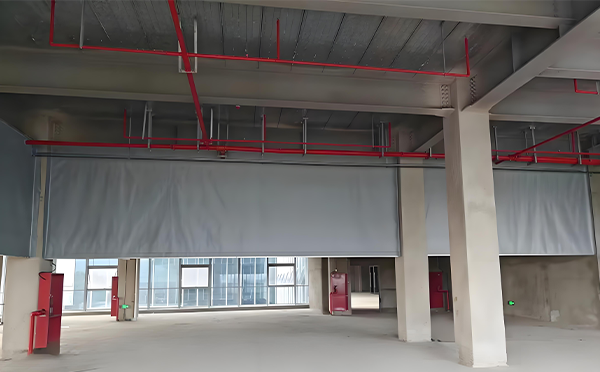 隆德防火布挡烟垂壁