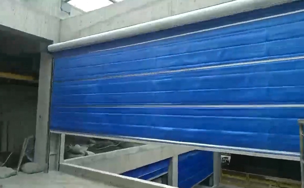 大型物流园区完成隆德防火门整体安装工程